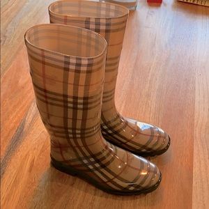 Burberry Rain boots size 38